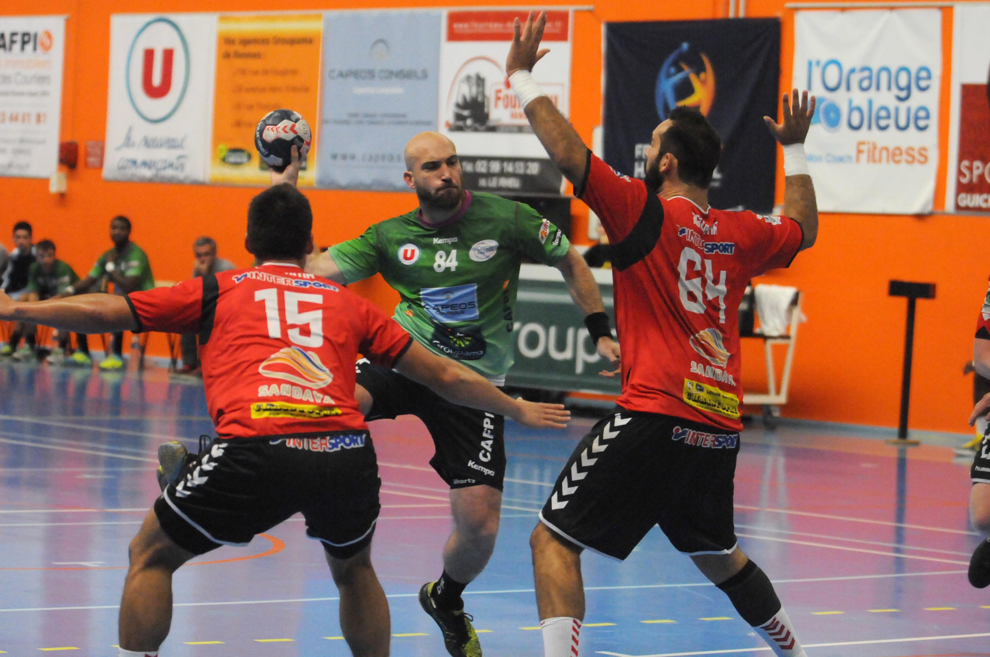 Handball 19/09/2015 N1M CPB Rennes - Caen Equipe : CPB Rennes Pierre Le Meur